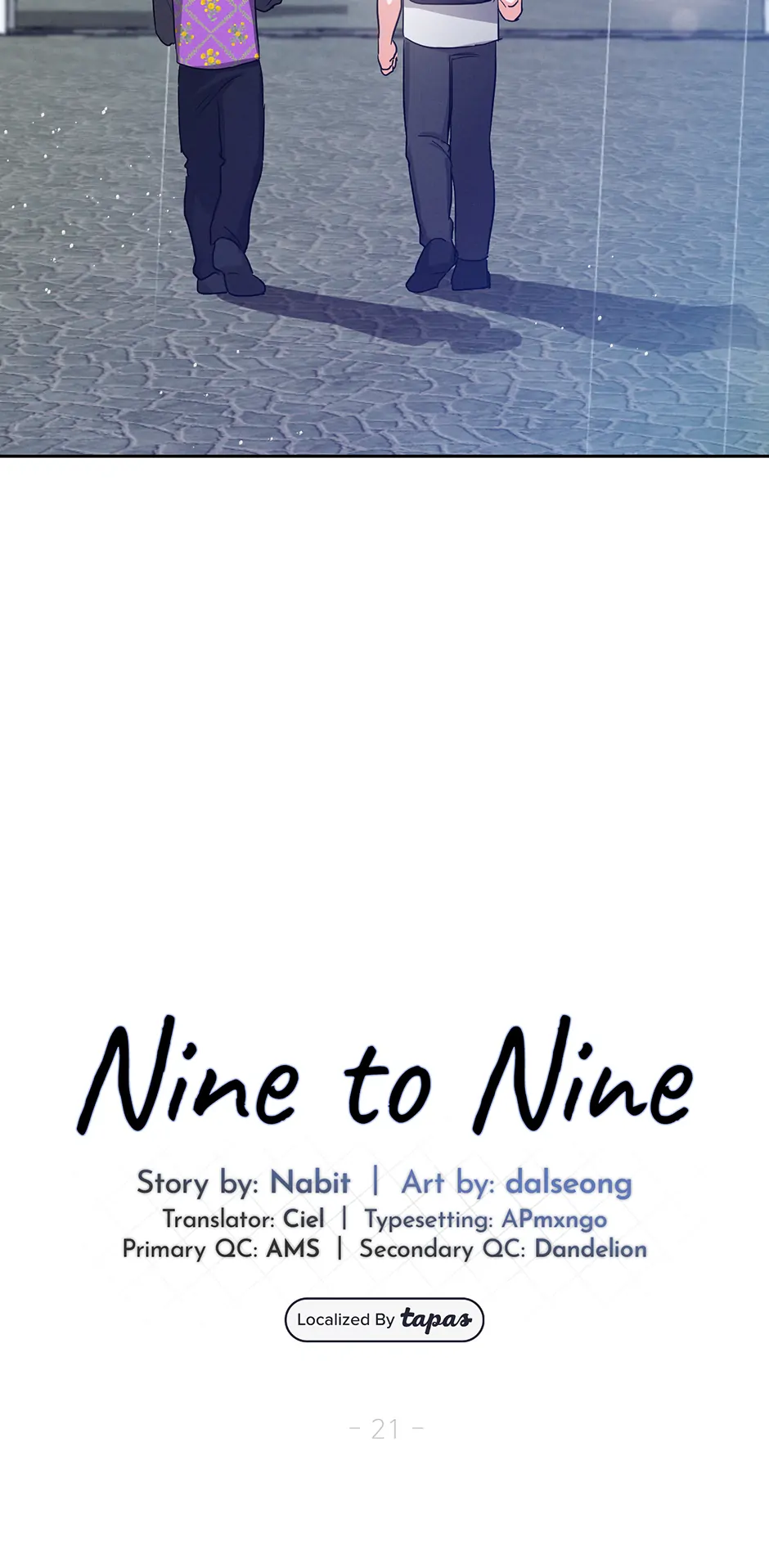Nine to Nine [Official] - 21. An Impulsive Decision manhwa