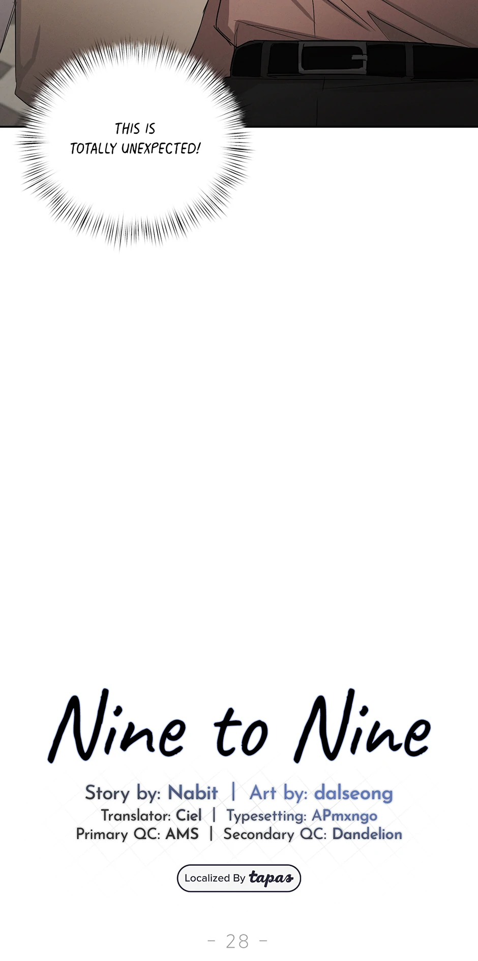 Nine to Nine [Official] - 28. Of All the Movies manhwa