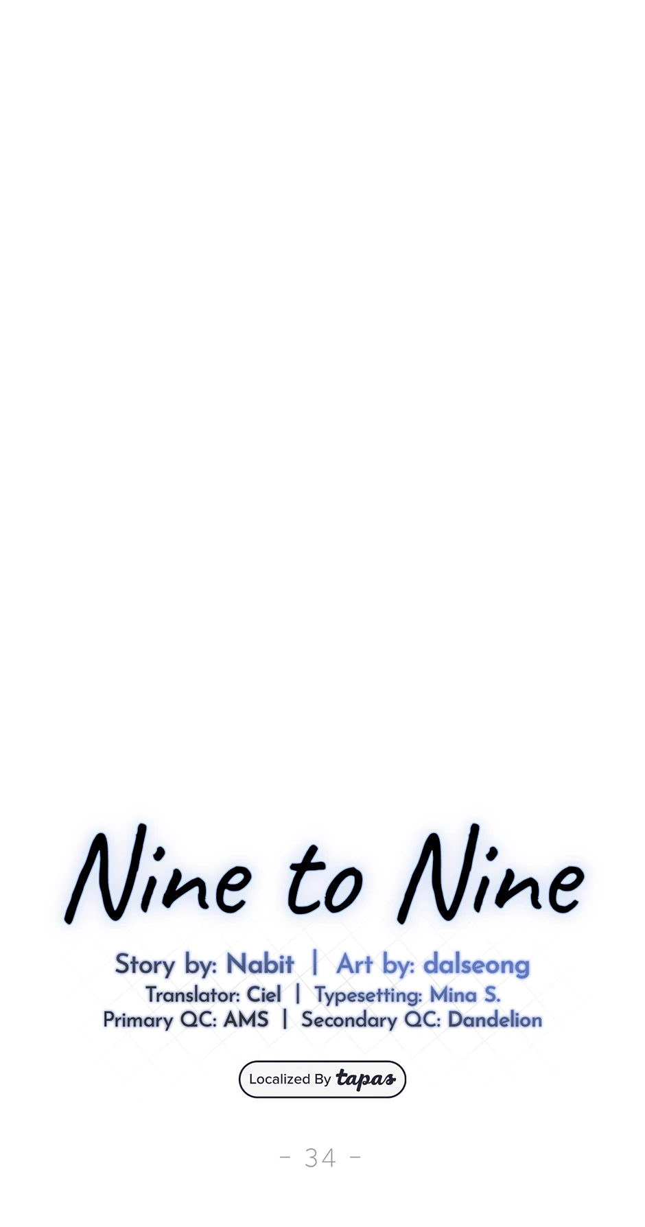 Nine to Nine [Official] - 34. Congratulations! manhwa