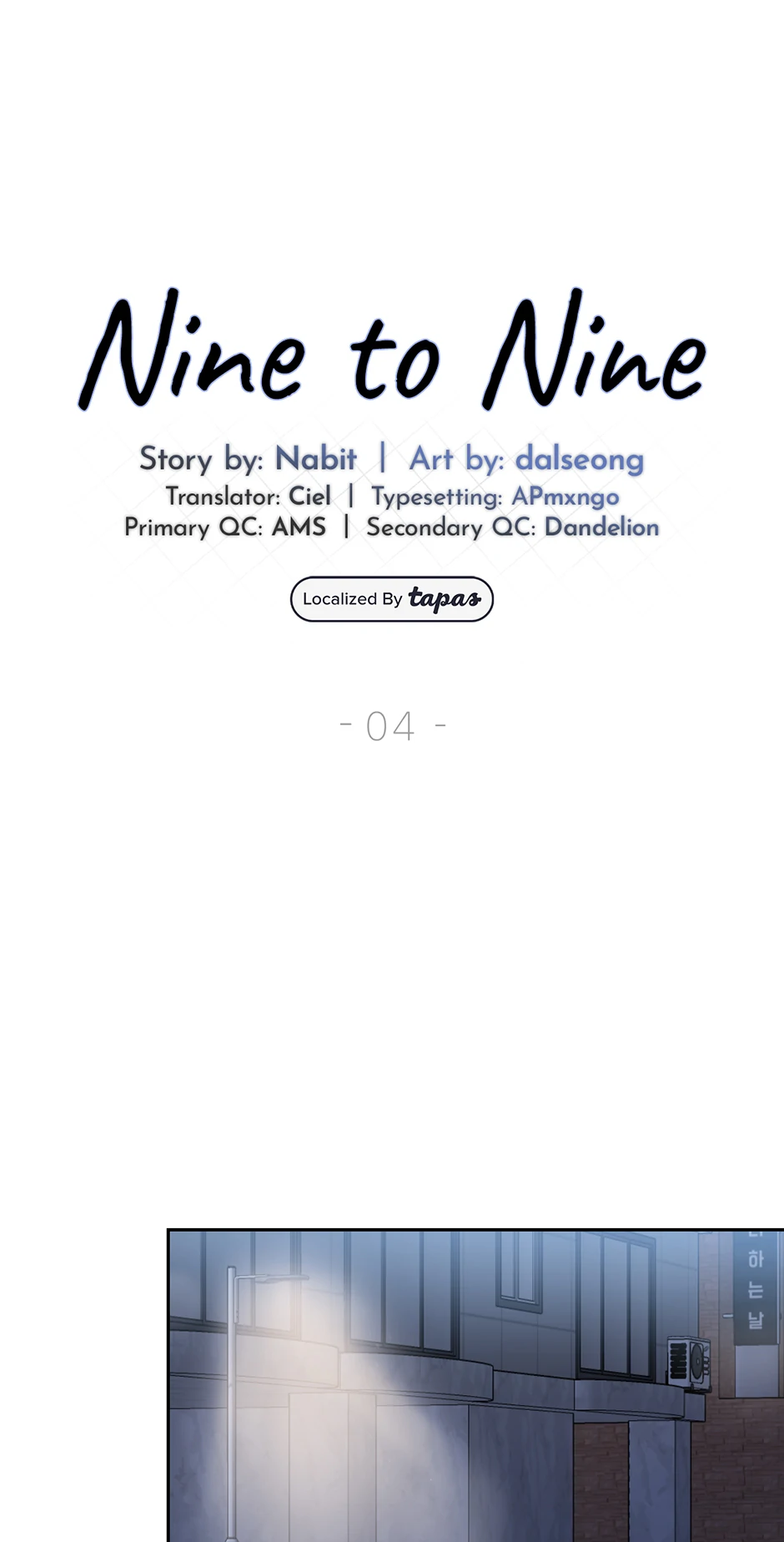 Nine to Nine [Official] - 4. You Should Never... manhwa