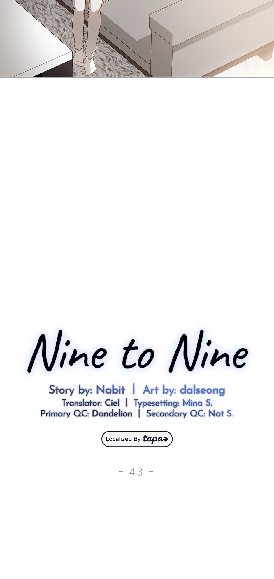 Nine to Nine [Official] - 43. I Got Too Greedy manhwa