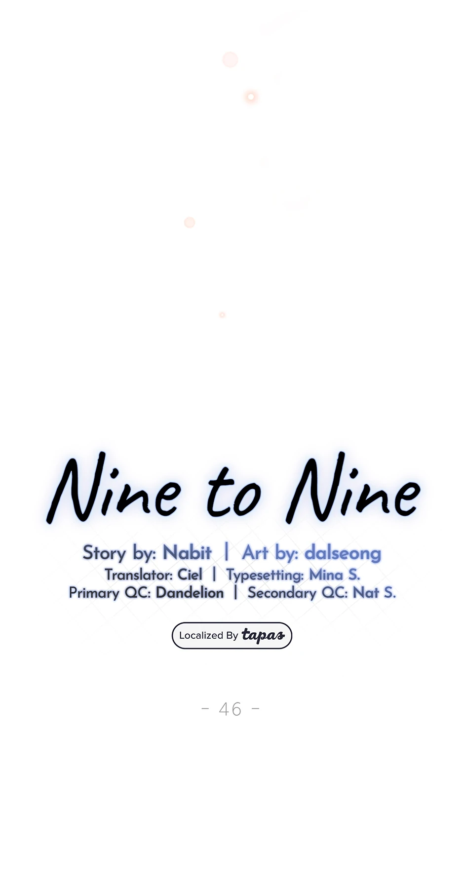 Nine to Nine [Official] - 46. Off Guard manhwa