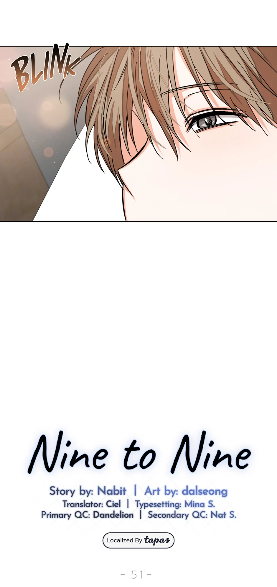 Nine to Nine [Official] - 51. I Finally Know manhwa