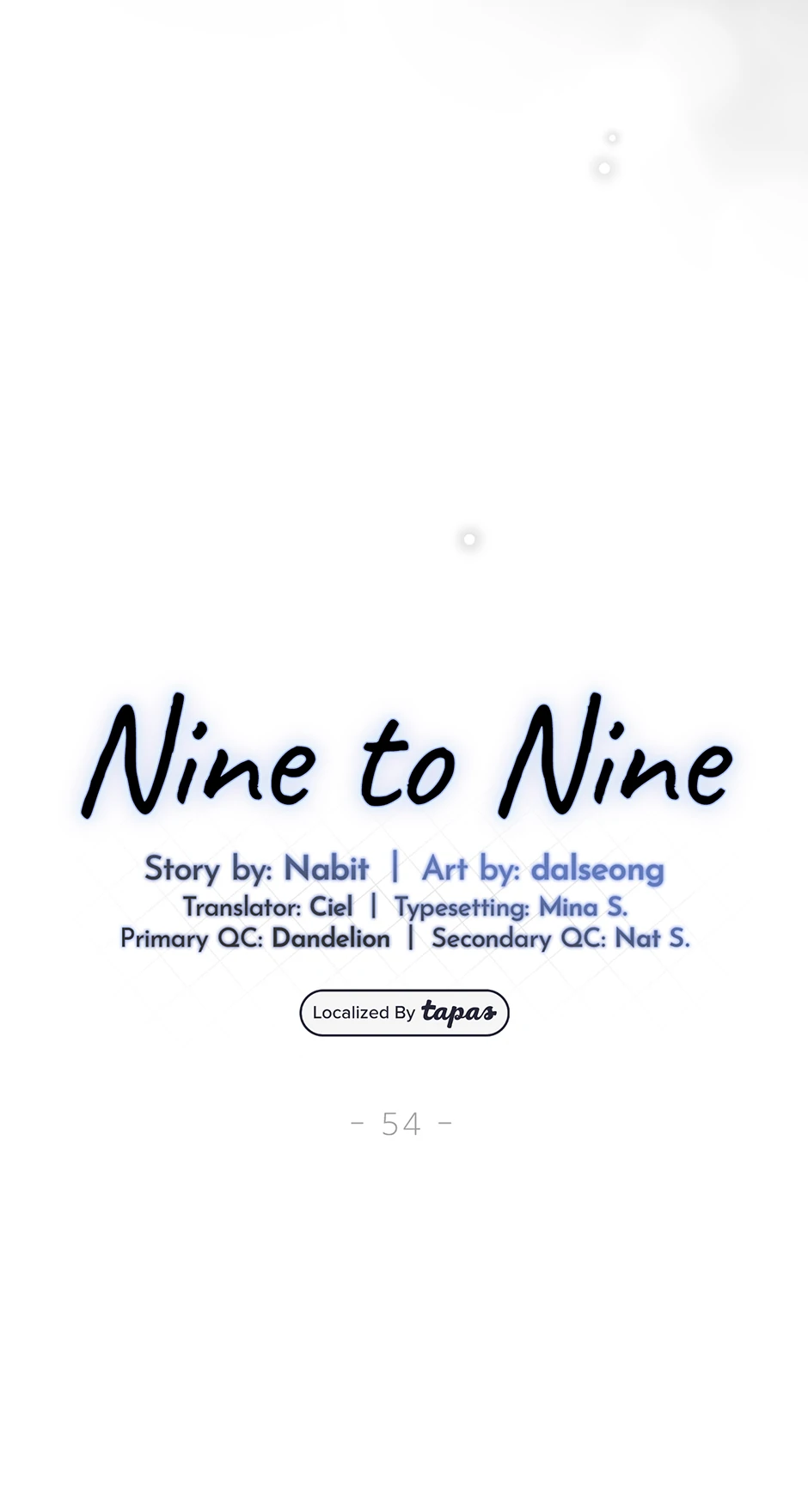 Nine to Nine [Official] - 54. Not Your Business manhwa