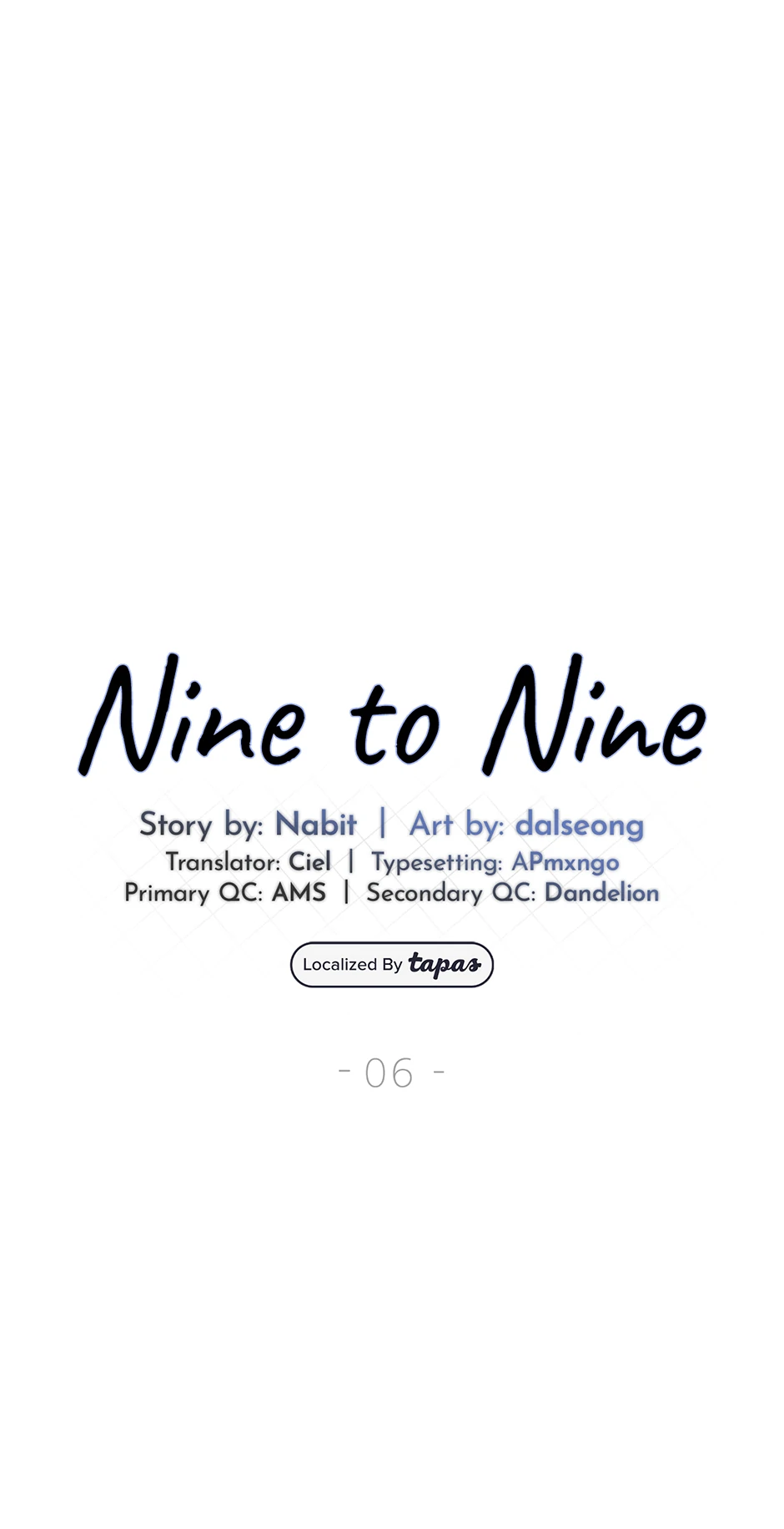 Nine to Nine [Official] - 6. You First manhwa