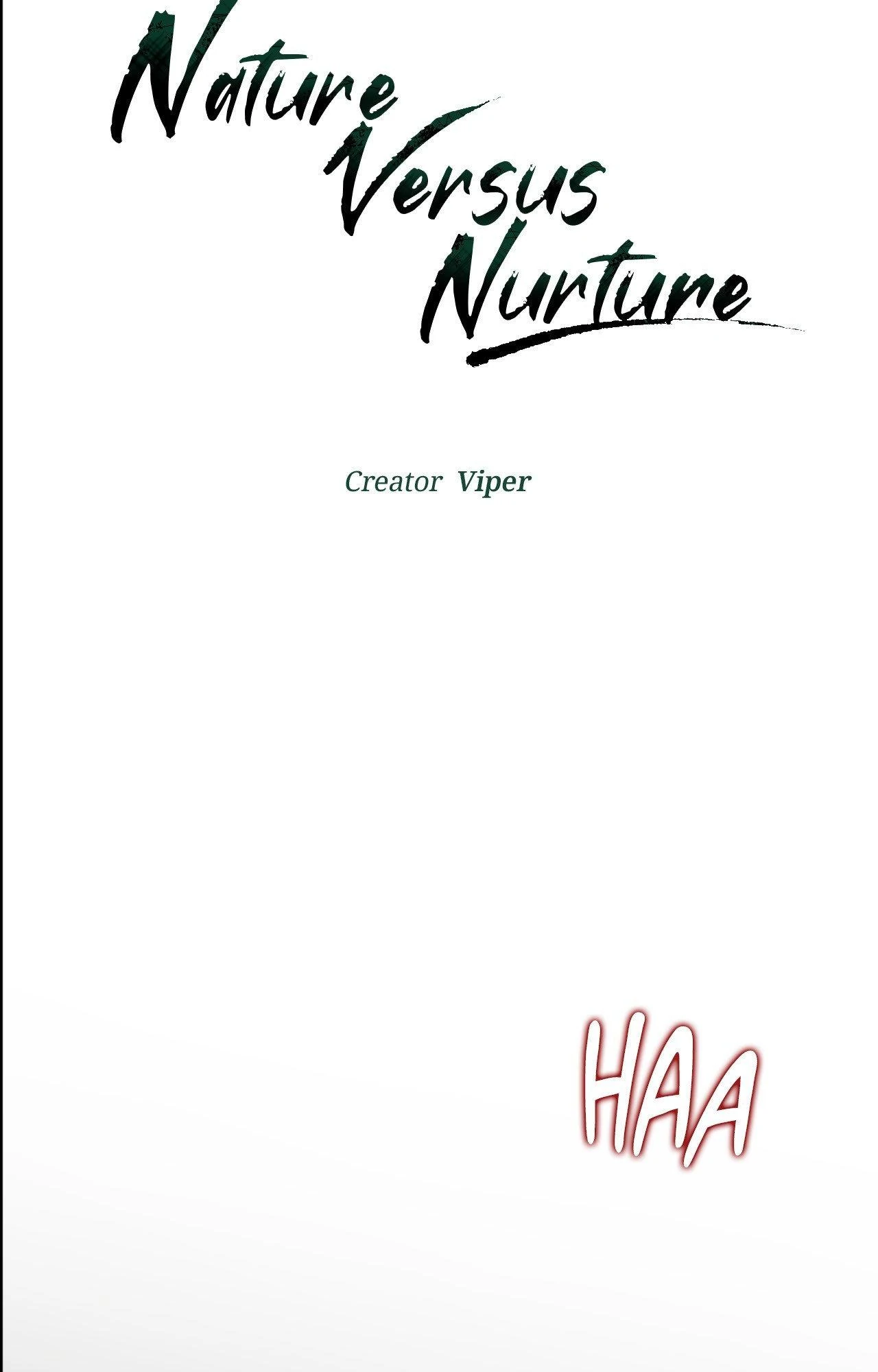 Nature Versus Nurture - Chapter 44 manhwa