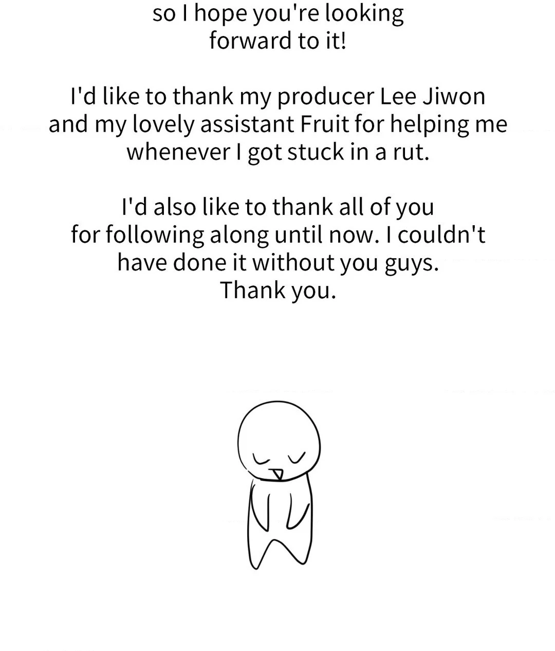 Amulet - Creator's Note manhwa