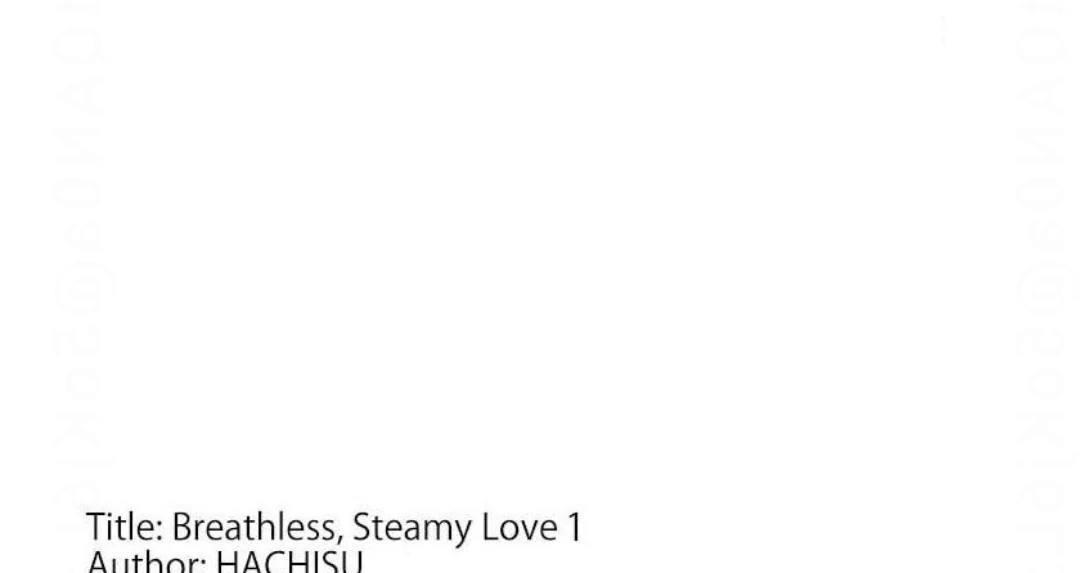 Breathless, Steamy Love - Volume 1: Bonus Chapters manhwa
