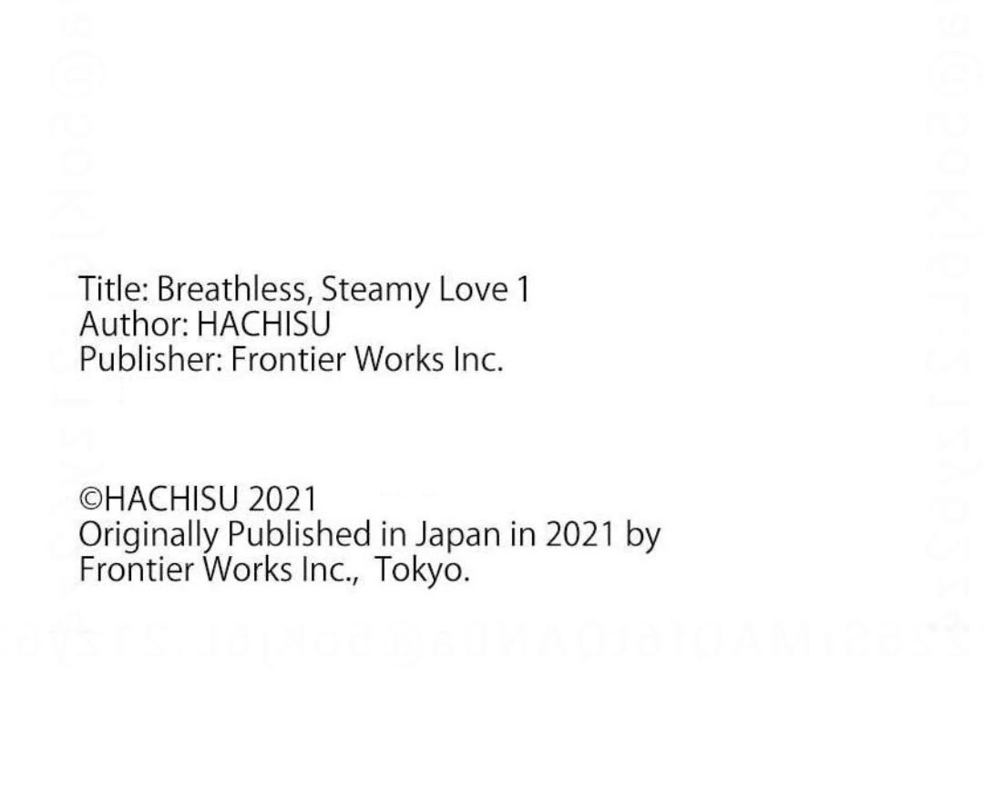 Breathless, Steamy Love - Volume 1 Chapter 4 manhwa