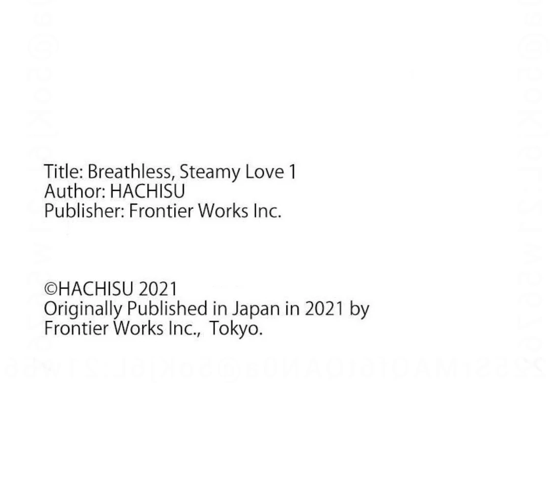 Breathless, Steamy Love - Volume 1 Chapter 5 manhwa