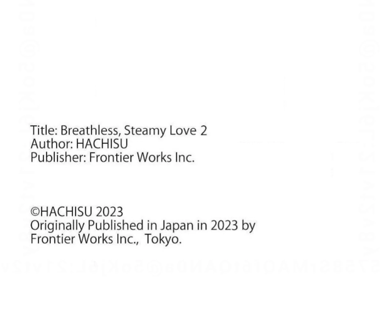 Breathless, Steamy Love - Volume 2 Chapter 10 manhwa