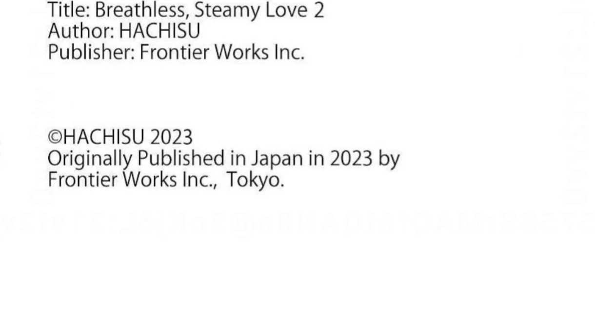 Breathless, Steamy Love - Volume 2 Chapter 12 manhwa