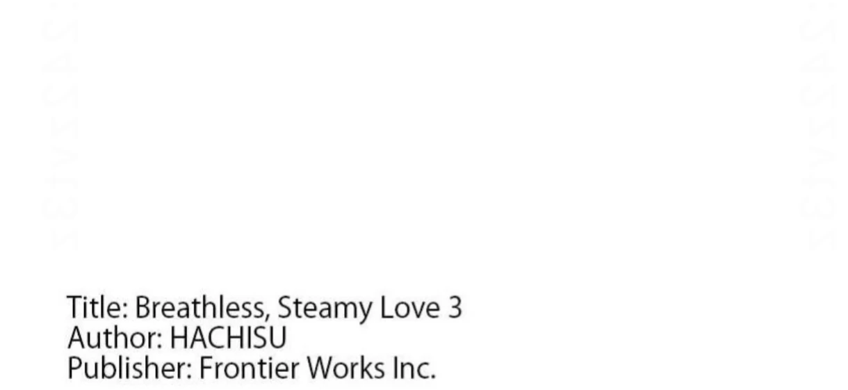 Breathless, Steamy Love - Volume 3 Chapter 13 manhwa