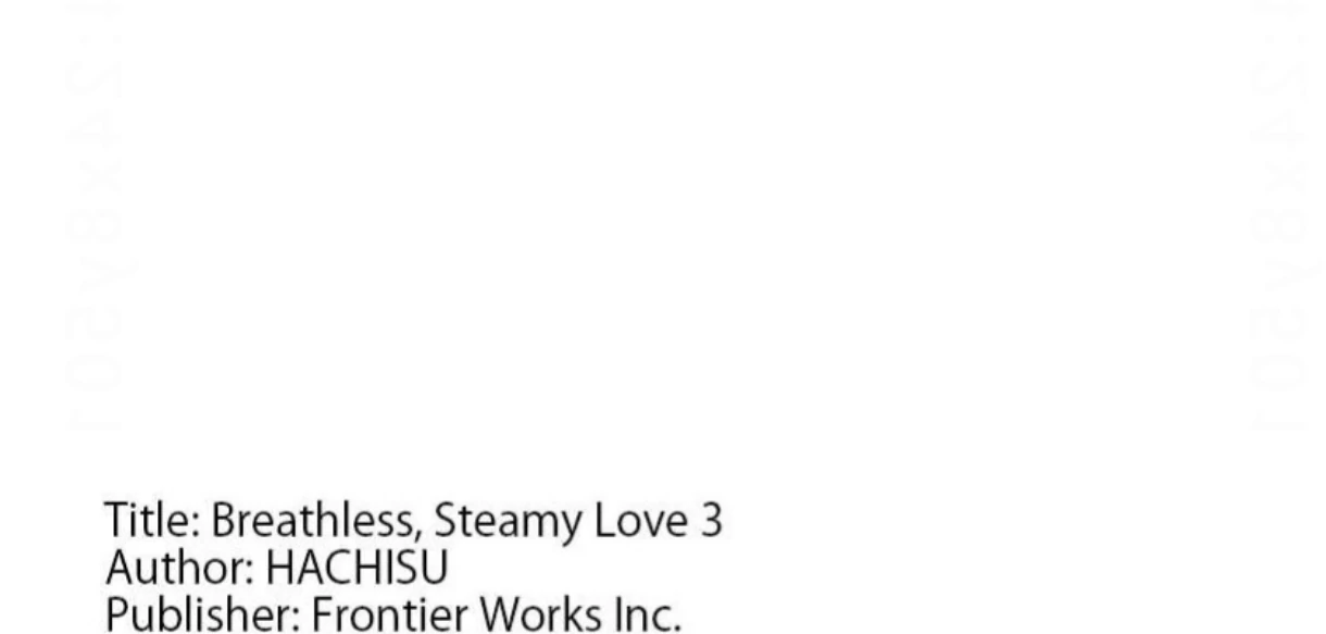 Breathless, Steamy Love - Volume 3 Chapter 18 manhwa