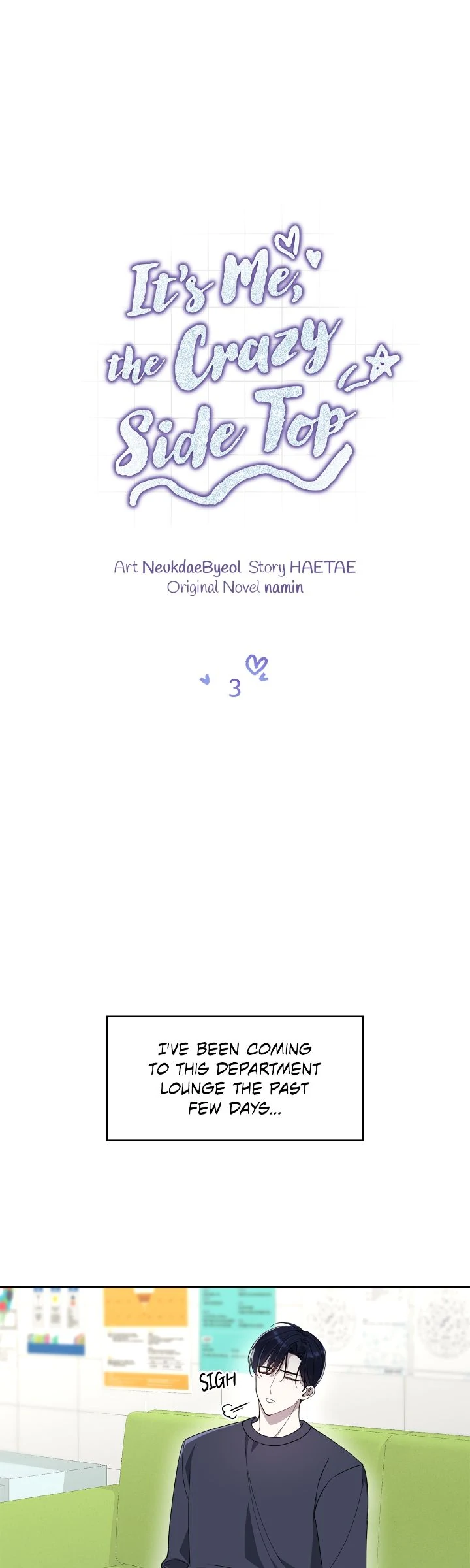 It’s Me, the Crazy Side Top - Chapter 3 manhwa