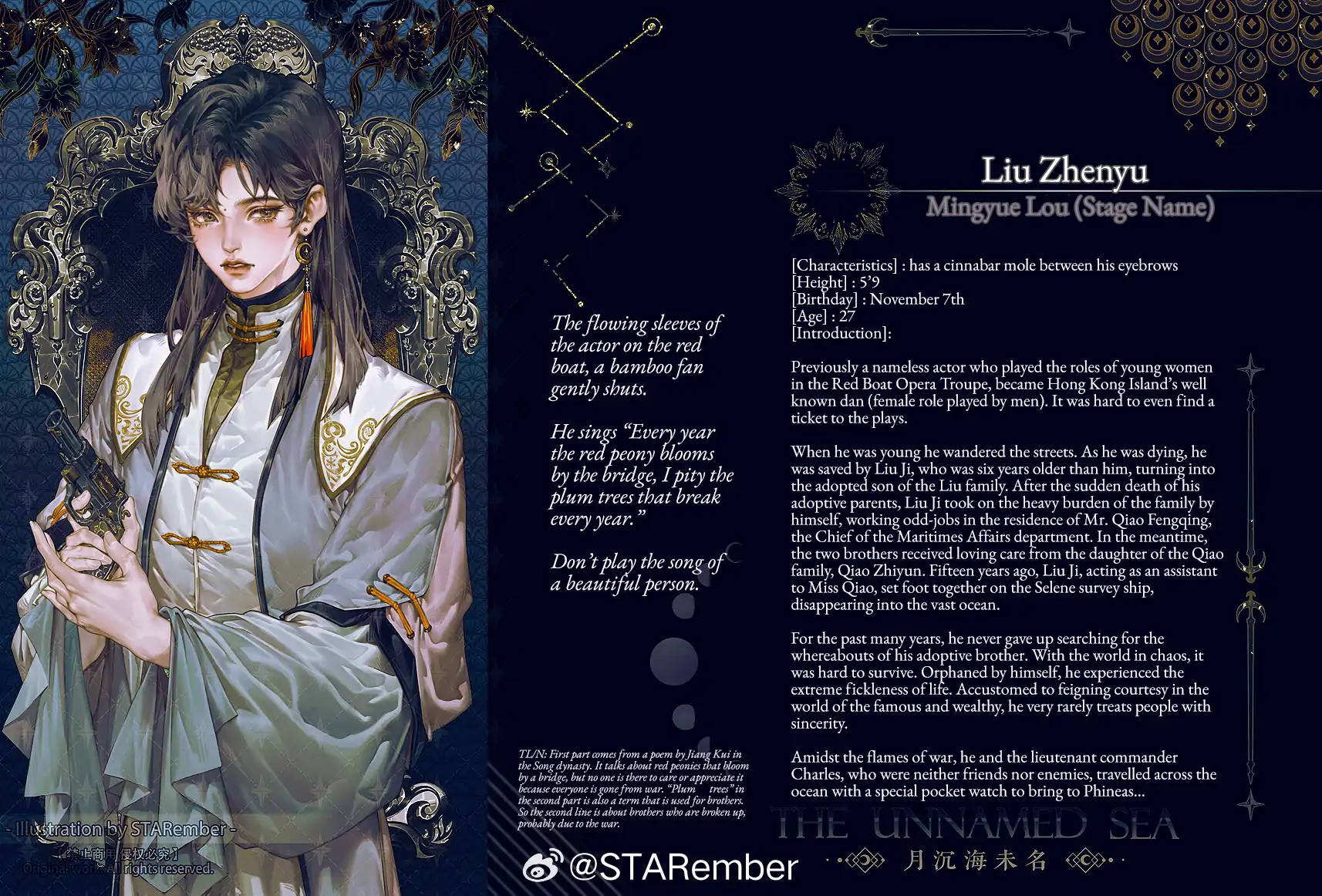 The Unnamed Sea - Characters manhwa