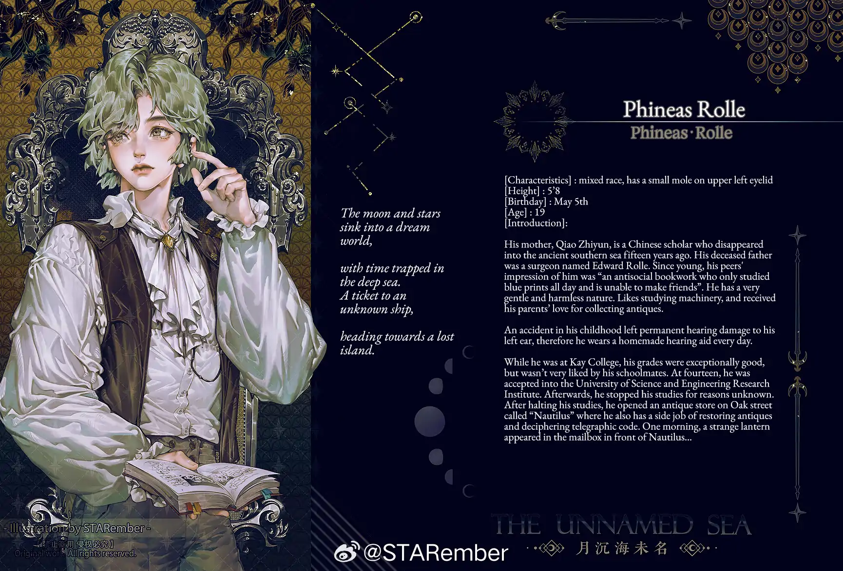 The Unnamed Sea - Characters manhwa