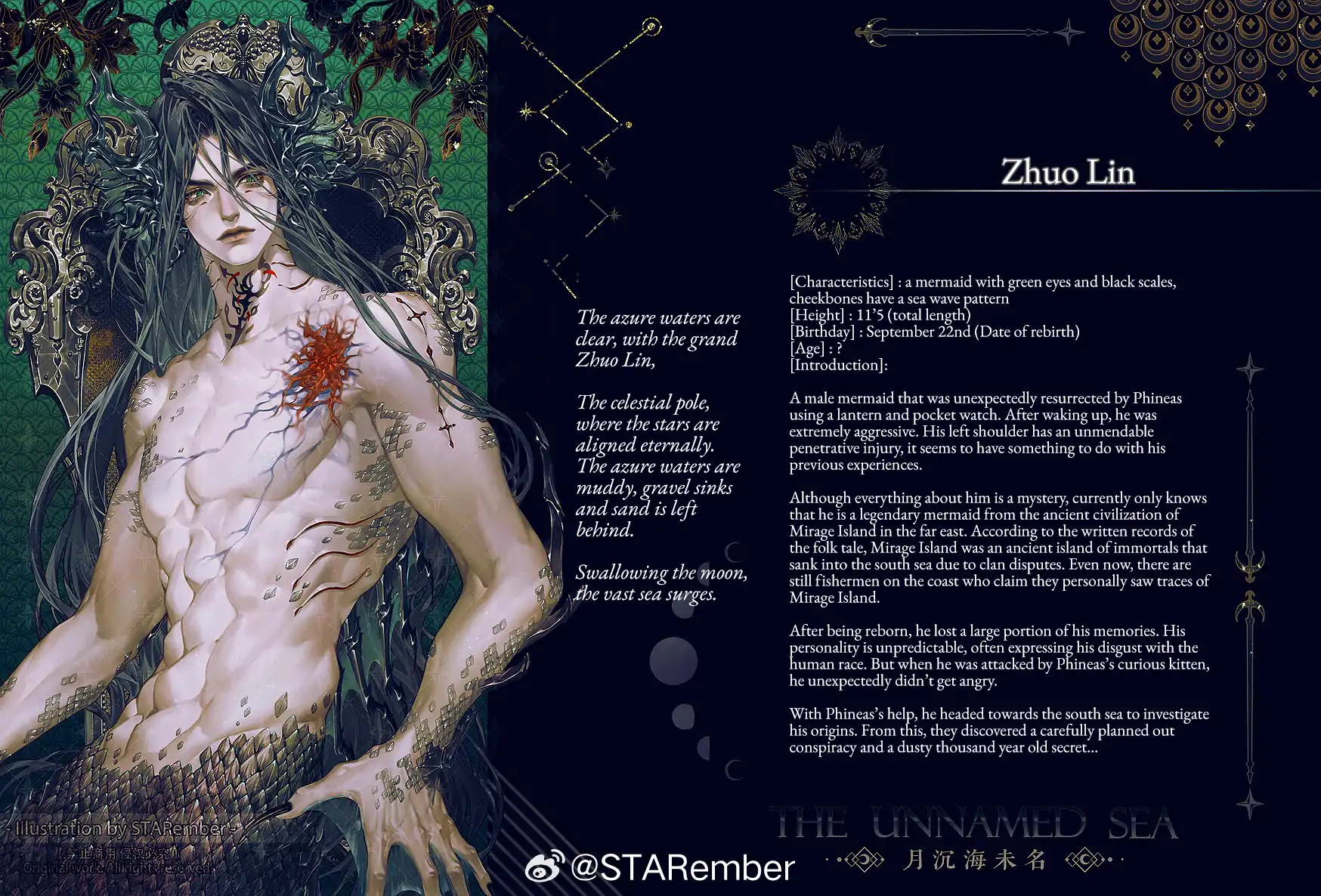 The Unnamed Sea - Characters manhwa