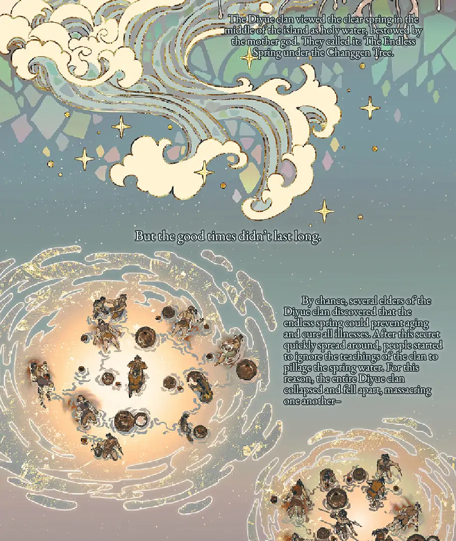 The Unnamed Sea - Prologue manhwa