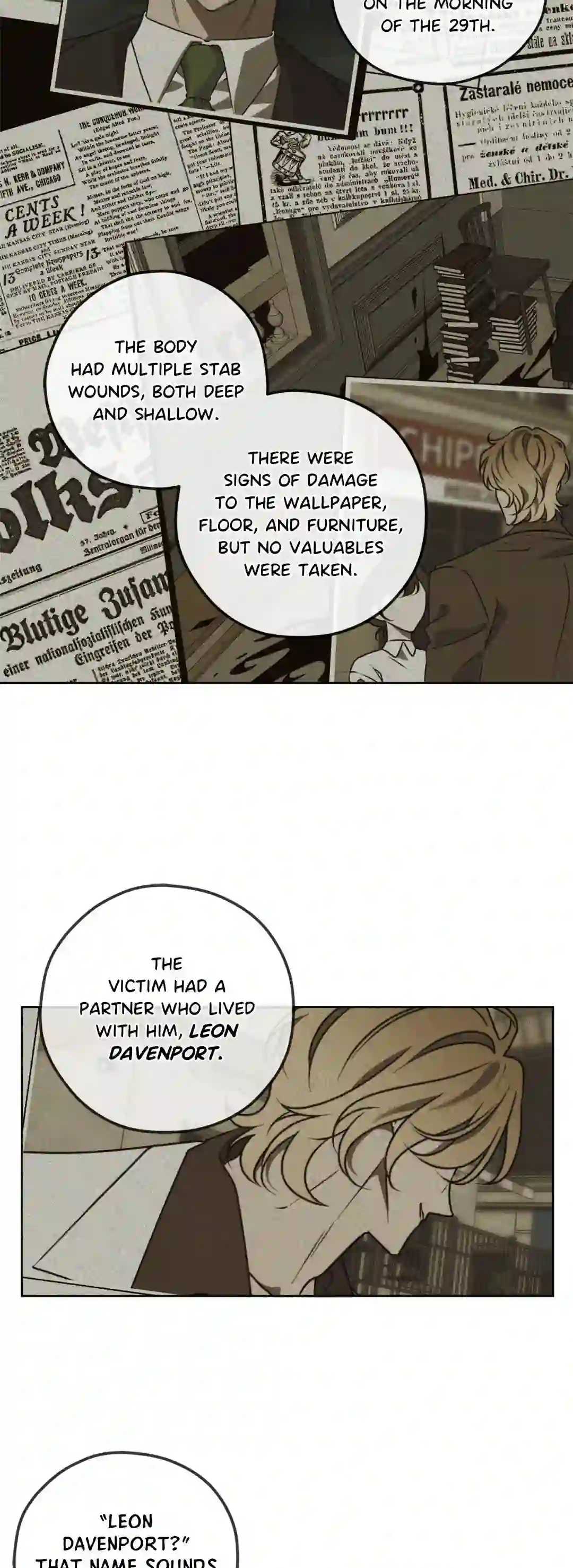 A Murderous Affair at 19 Sunset Street - Chapter 1 manhwa