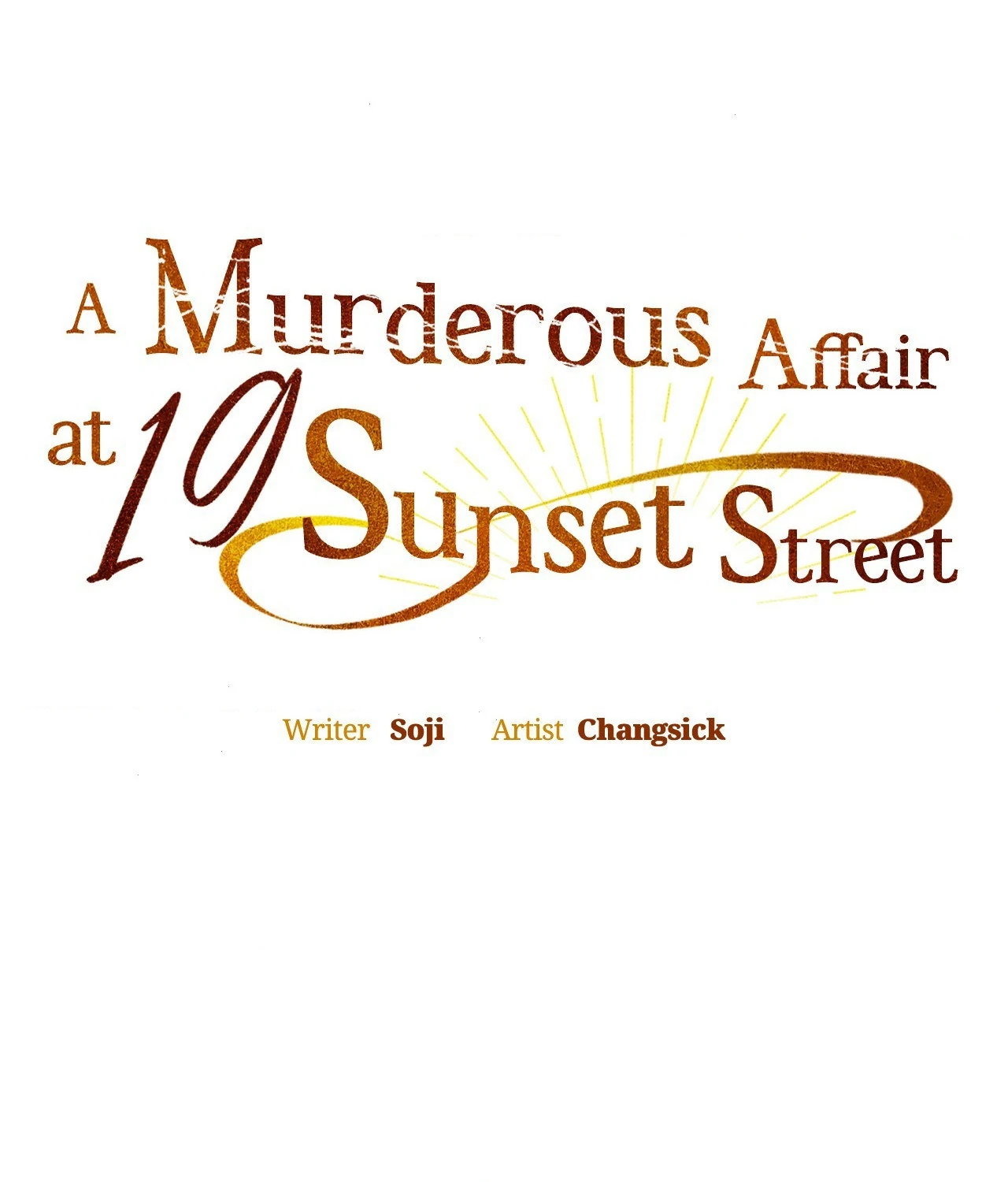 A Murderous Affair at 19 Sunset Street - Chapter 13 manhwa