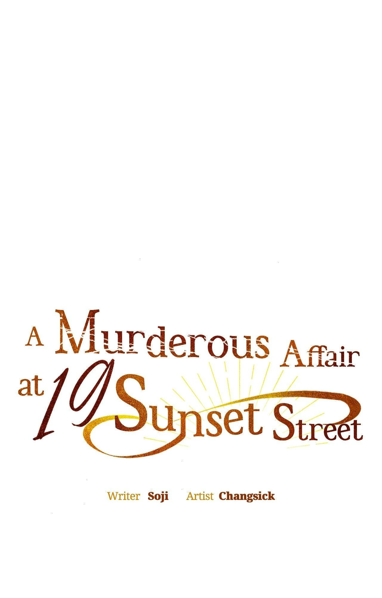 A Murderous Affair at 19 Sunset Street - Chapter 32 manhwa