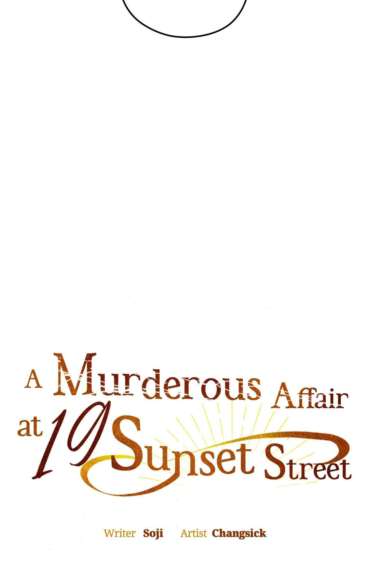 A Murderous Affair at 19 Sunset Street - Chapter 33 manhwa