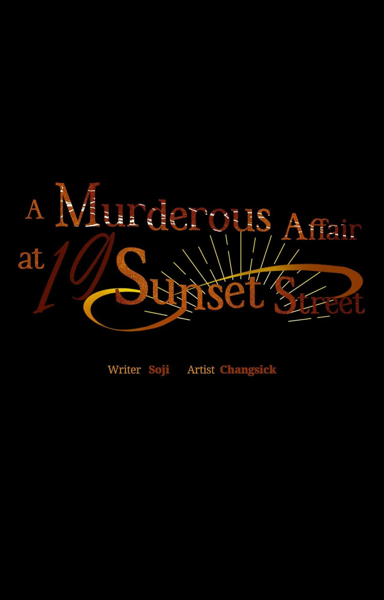 A Murderous Affair at 19 Sunset Street - Chapter 35 manhwa