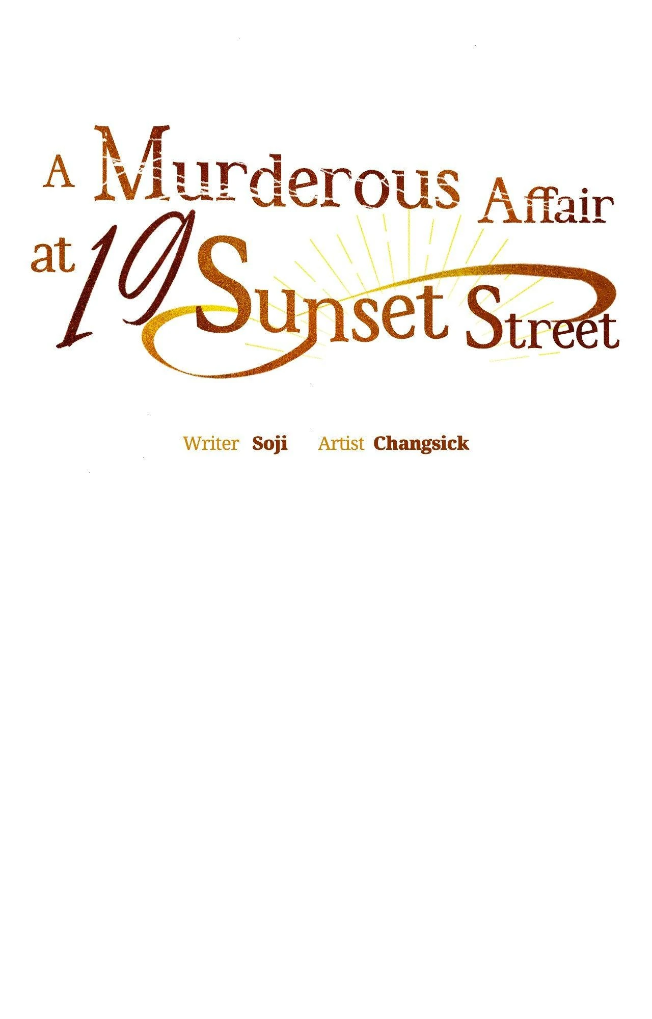 A Murderous Affair at 19 Sunset Street - Chapter 36 manhwa
