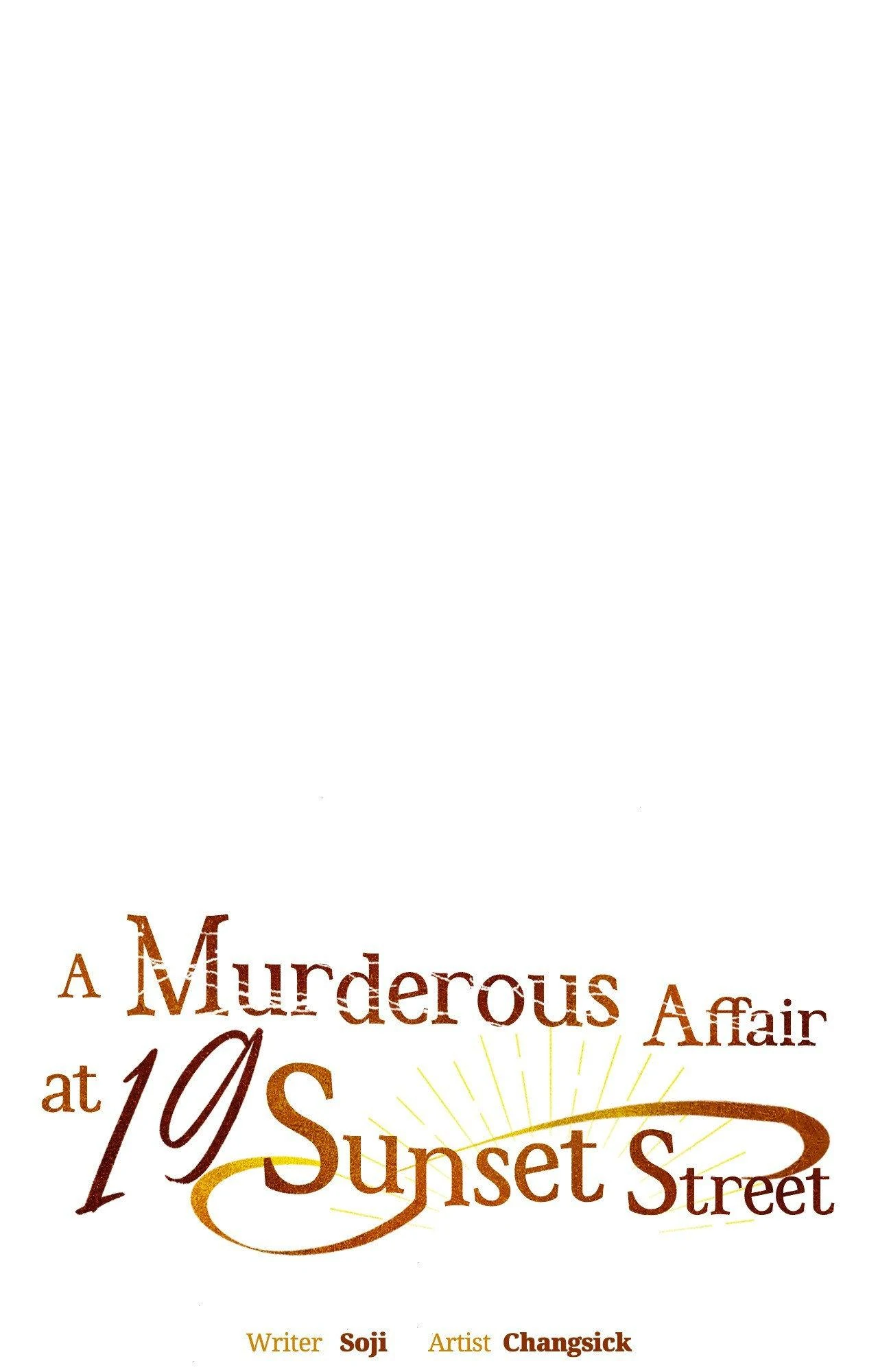 A Murderous Affair at 19 Sunset Street - Chapter 37 manhwa