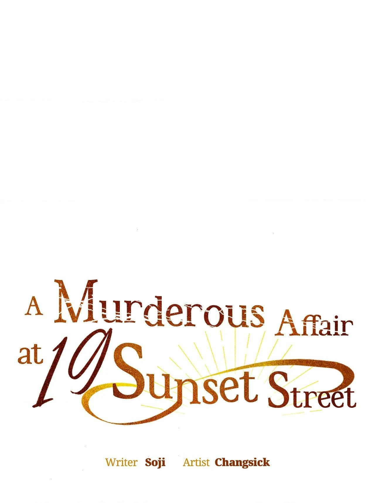 A Murderous Affair at 19 Sunset Street - Chapter 38 manhwa