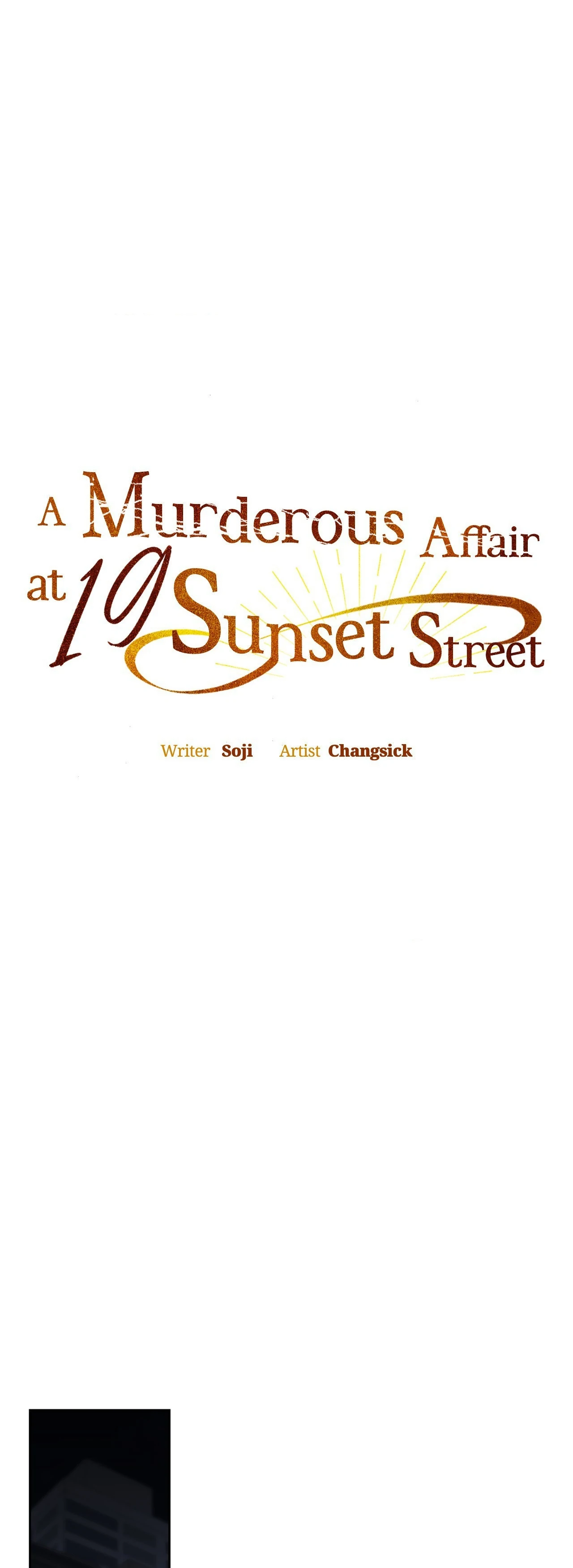 A Murderous Affair at 19 Sunset Street - Chapter 6 manhwa