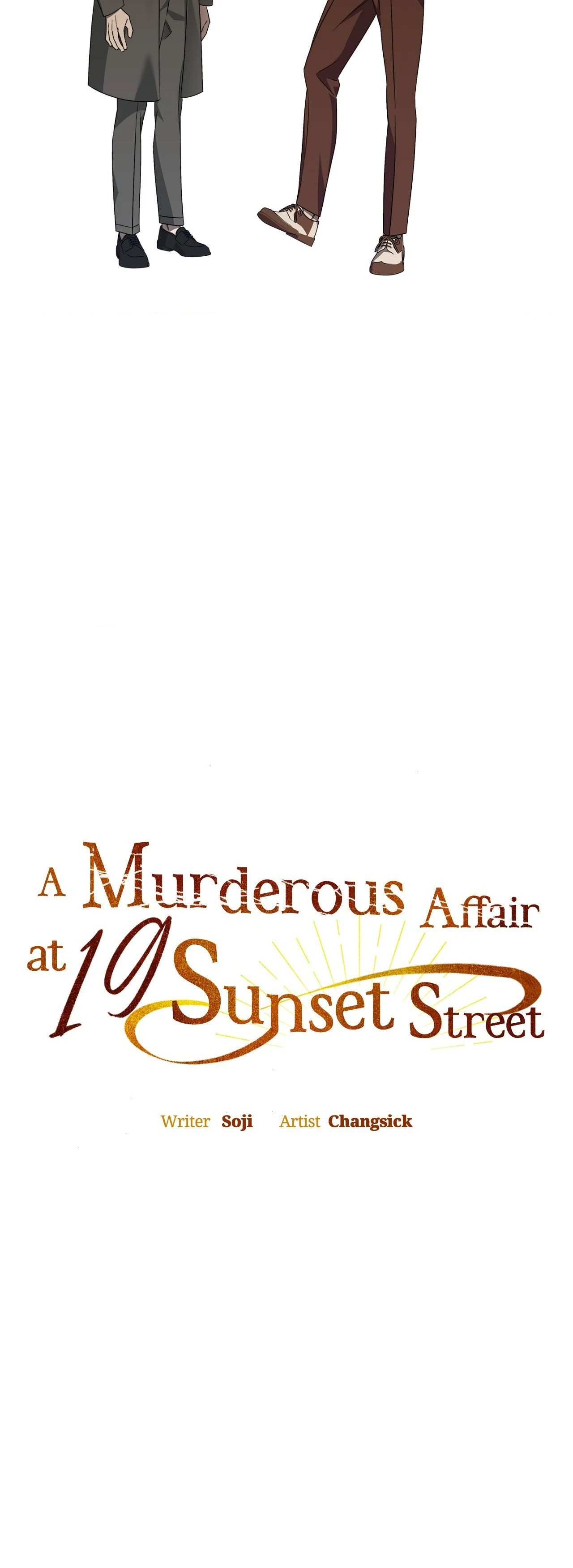 A Murderous Affair at 19 Sunset Street - Chapter 8 manhwa