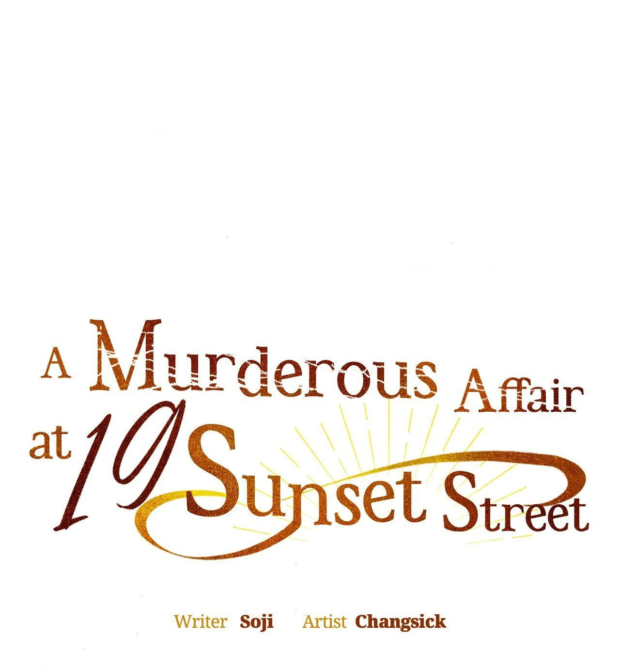 A Murderous Affair at 19 Sunset Street - Chapter 9 manhwa