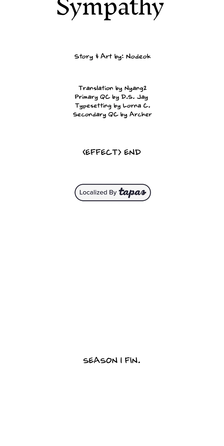 The Shape of Sympathy [Mature Official] - 30. Effect end manhwa