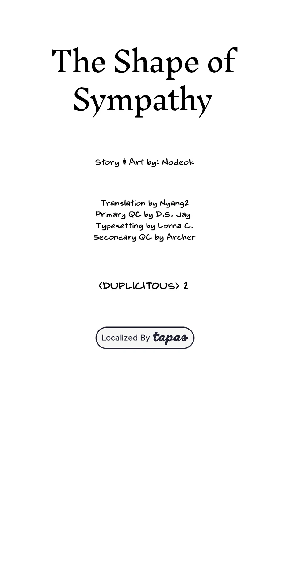 The Shape of Sympathy [Mature Official] - 32. Duplicitous 2 manhwa