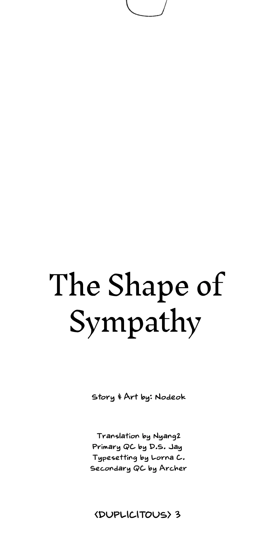 The Shape of Sympathy [Mature Official] - 33. Duplicitous 3 manhwa