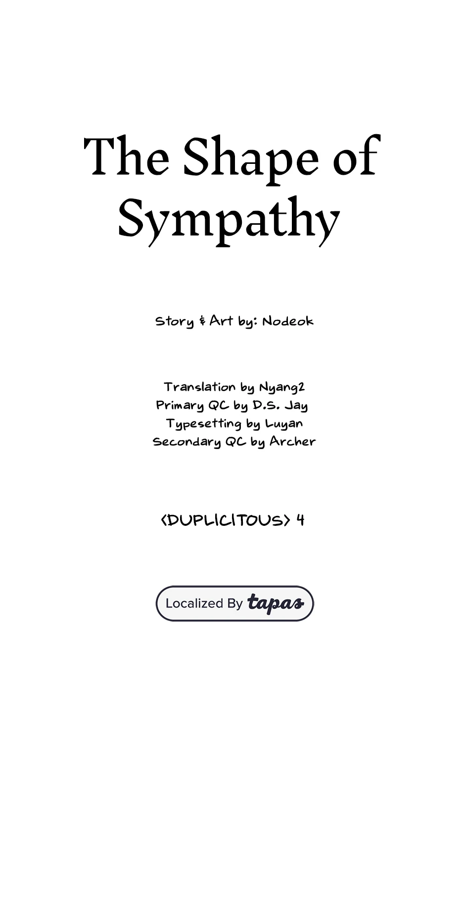 The Shape of Sympathy [Mature Official] - 34. Duplicitous 4 manhwa