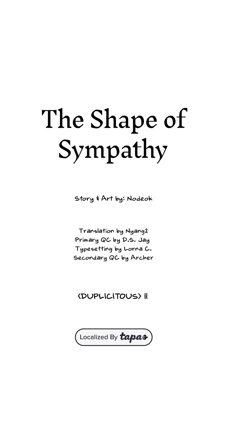 The Shape of Sympathy [Mature Official] - 41. Duplicitous 11 manhwa