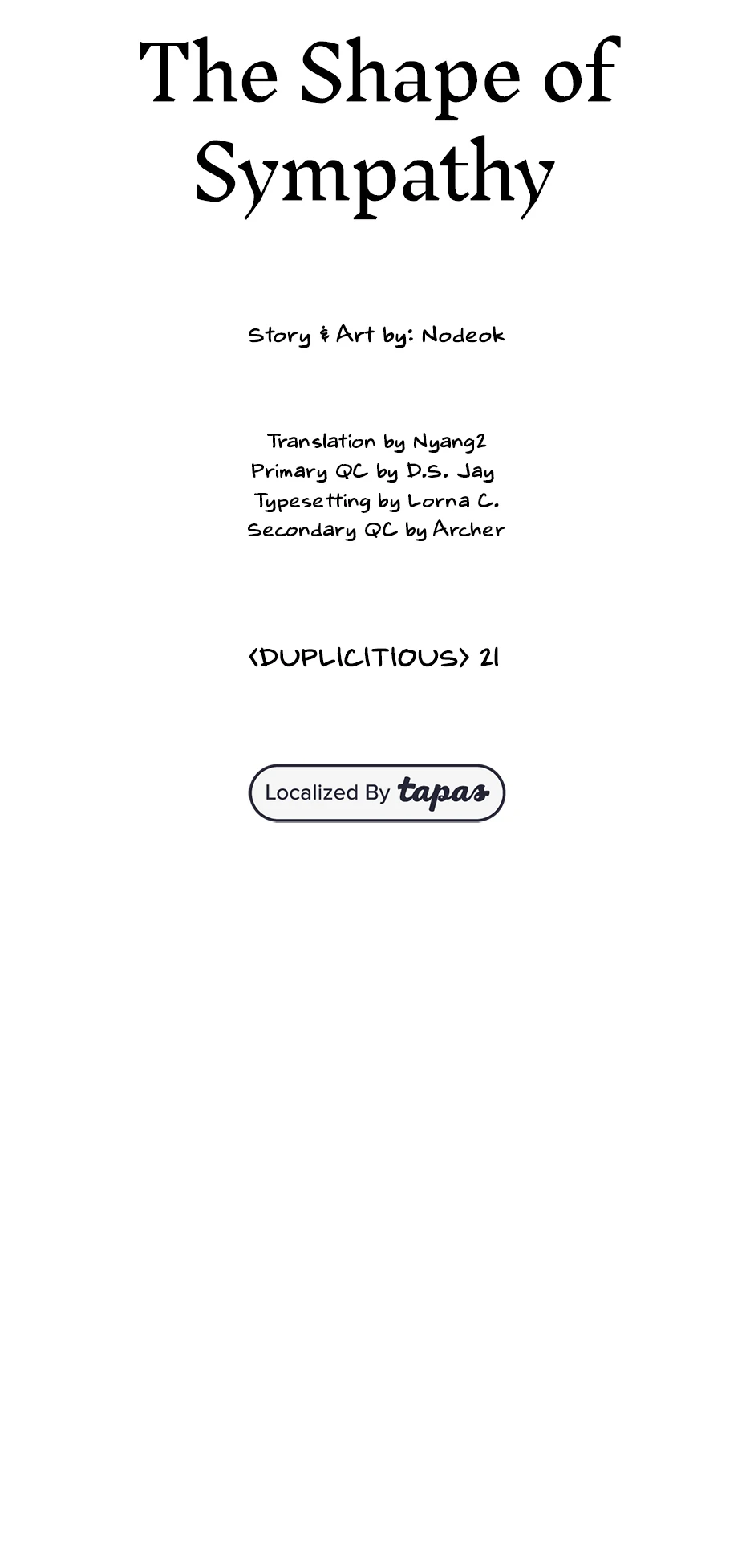 The Shape of Sympathy [Mature Official] - 51. Duplicitous 21 manhwa