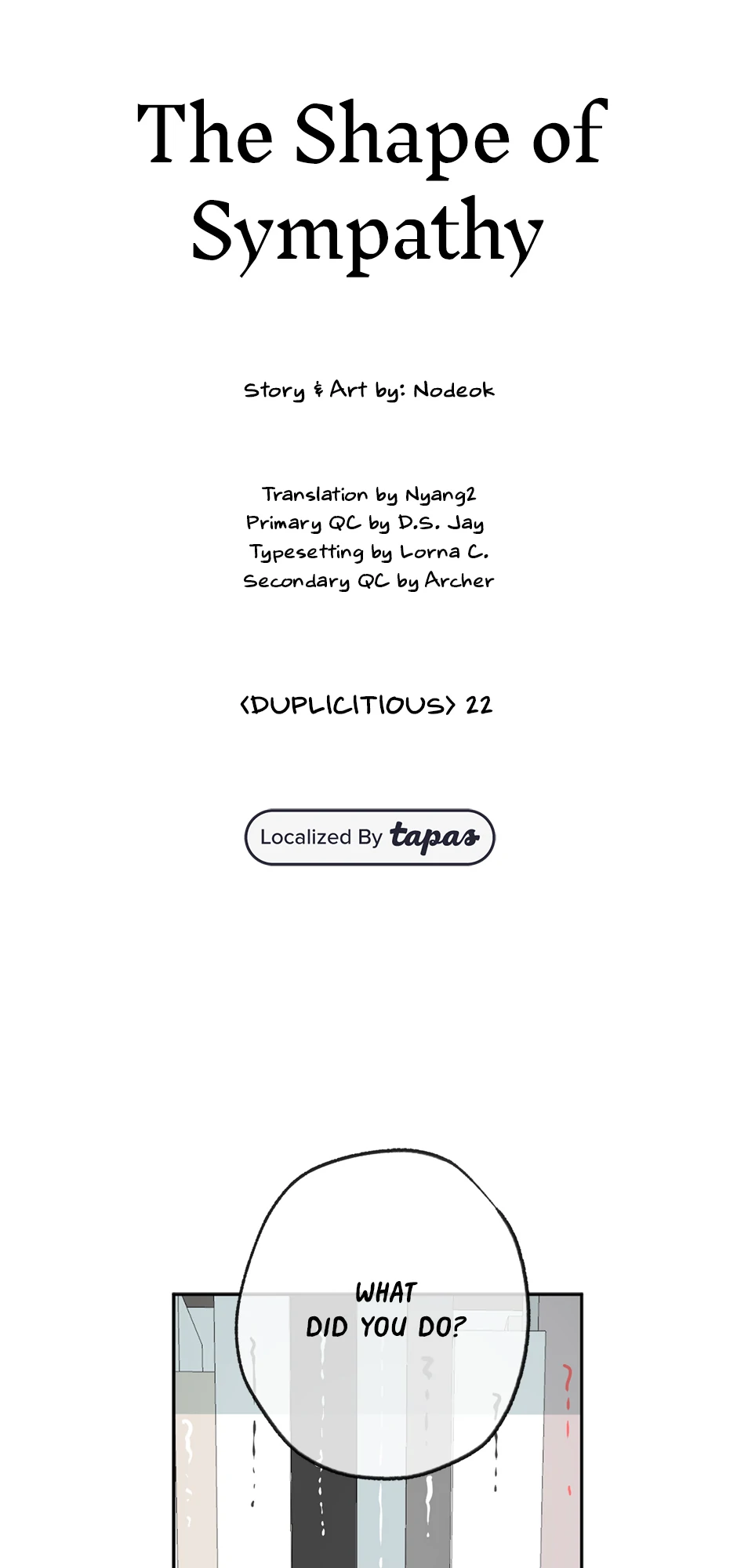 The Shape of Sympathy [Mature Official] - 52. Duplicitous 22 manhwa