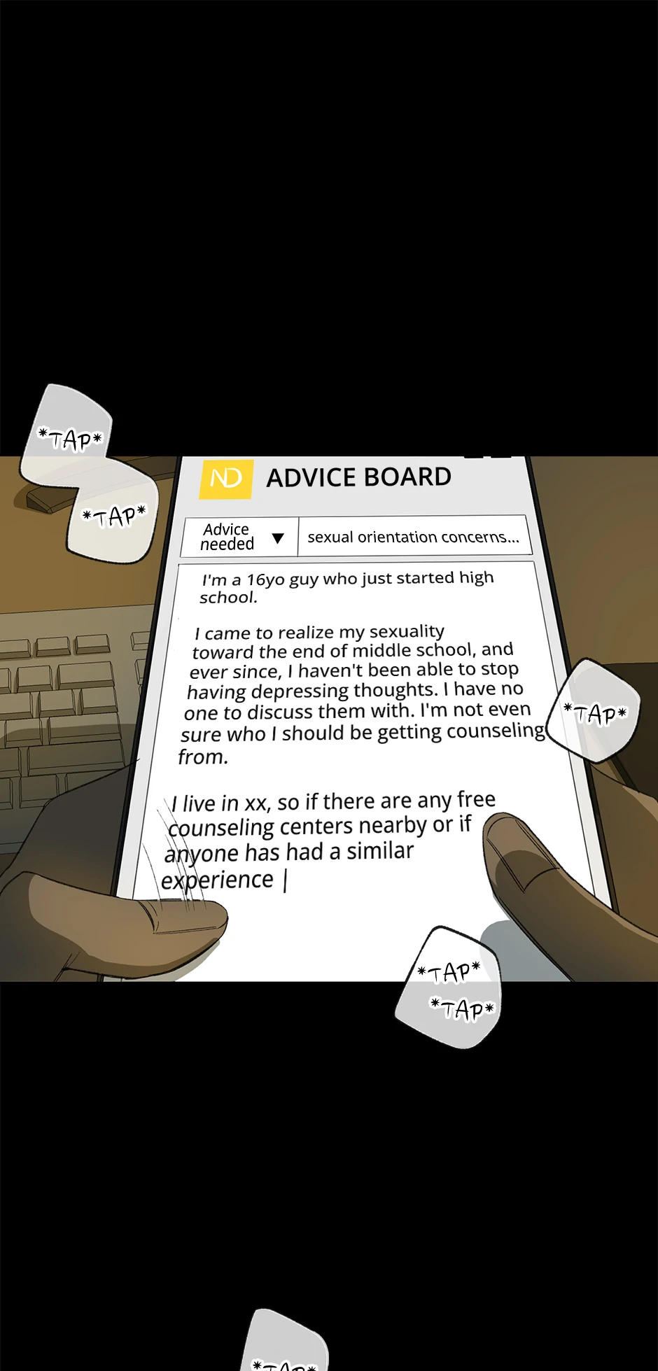 The Shape of Sympathy [Mature Official] - 54. Reaction 1 manhwa