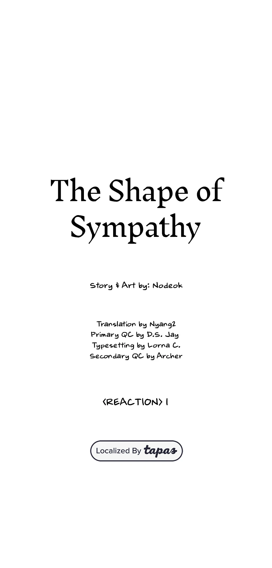 The Shape of Sympathy [Mature Official] - 54. Reaction 1 manhwa