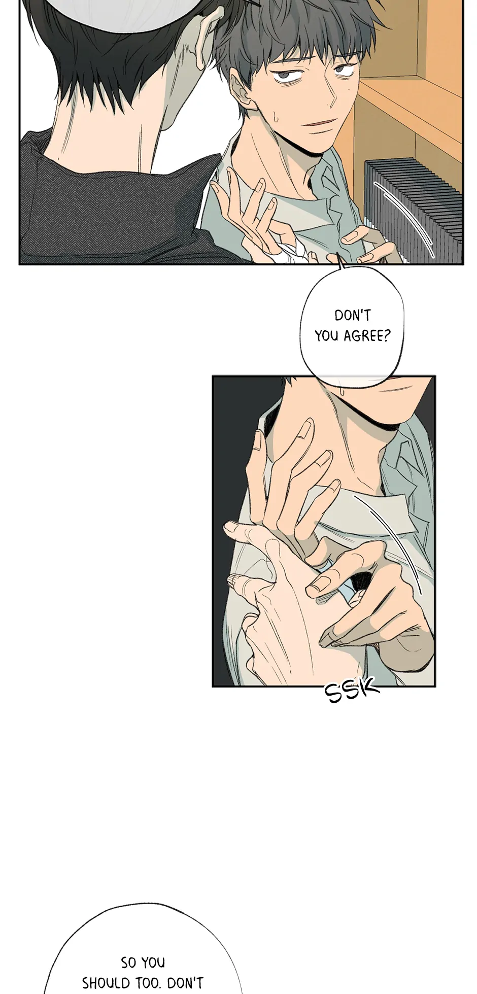 The Shape of Sympathy [Mature Official] - 54. Reaction 1 manhwa