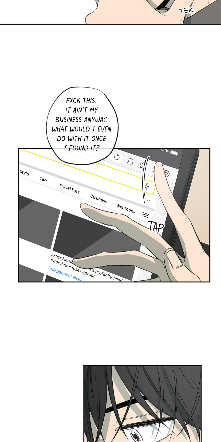 The Shape of Sympathy [Mature Official] - 57. Reaction 4 manhwa