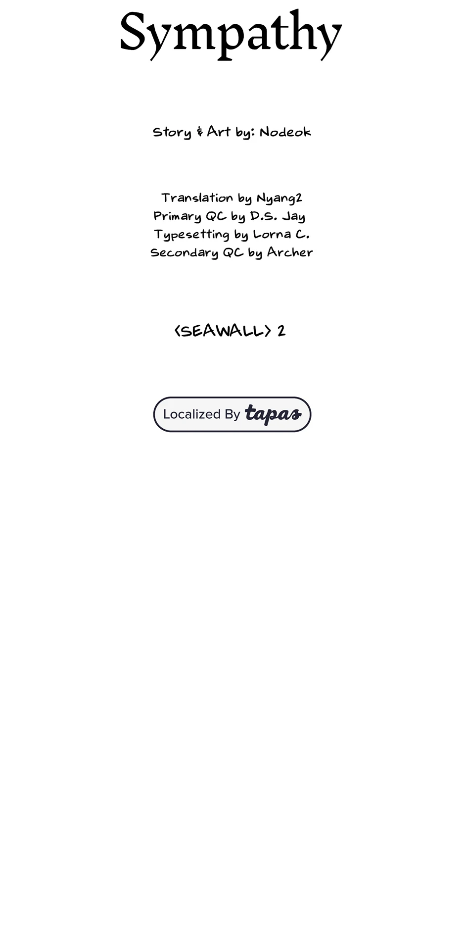 The Shape of Sympathy [Mature Official] - 68. Seawall 2 manhwa