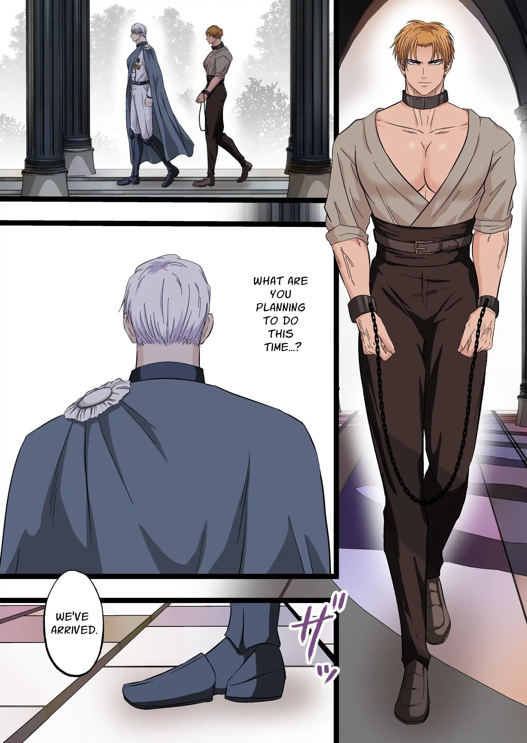 Noble Knight Turned Sex Slave - Part 2 (TW: dub-con) manhwa
