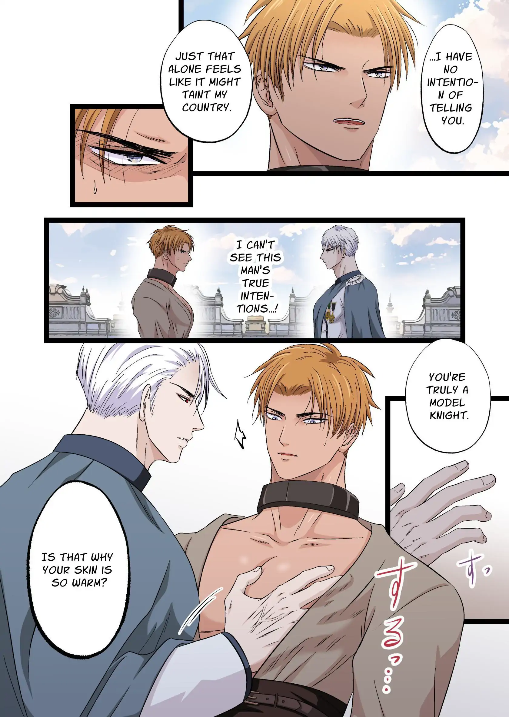 Noble Knight Turned Sex Slave - Part 2 (TW: dub-con) manhwa