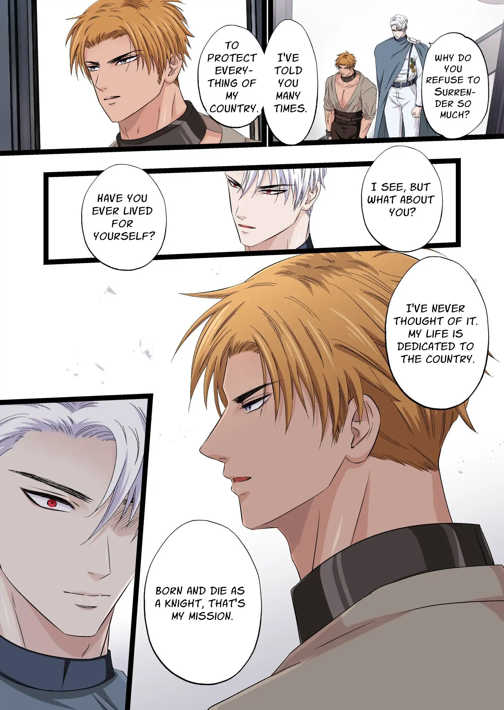 Noble Knight Turned Sex Slave - Part 2 (TW: dub-con) manhwa