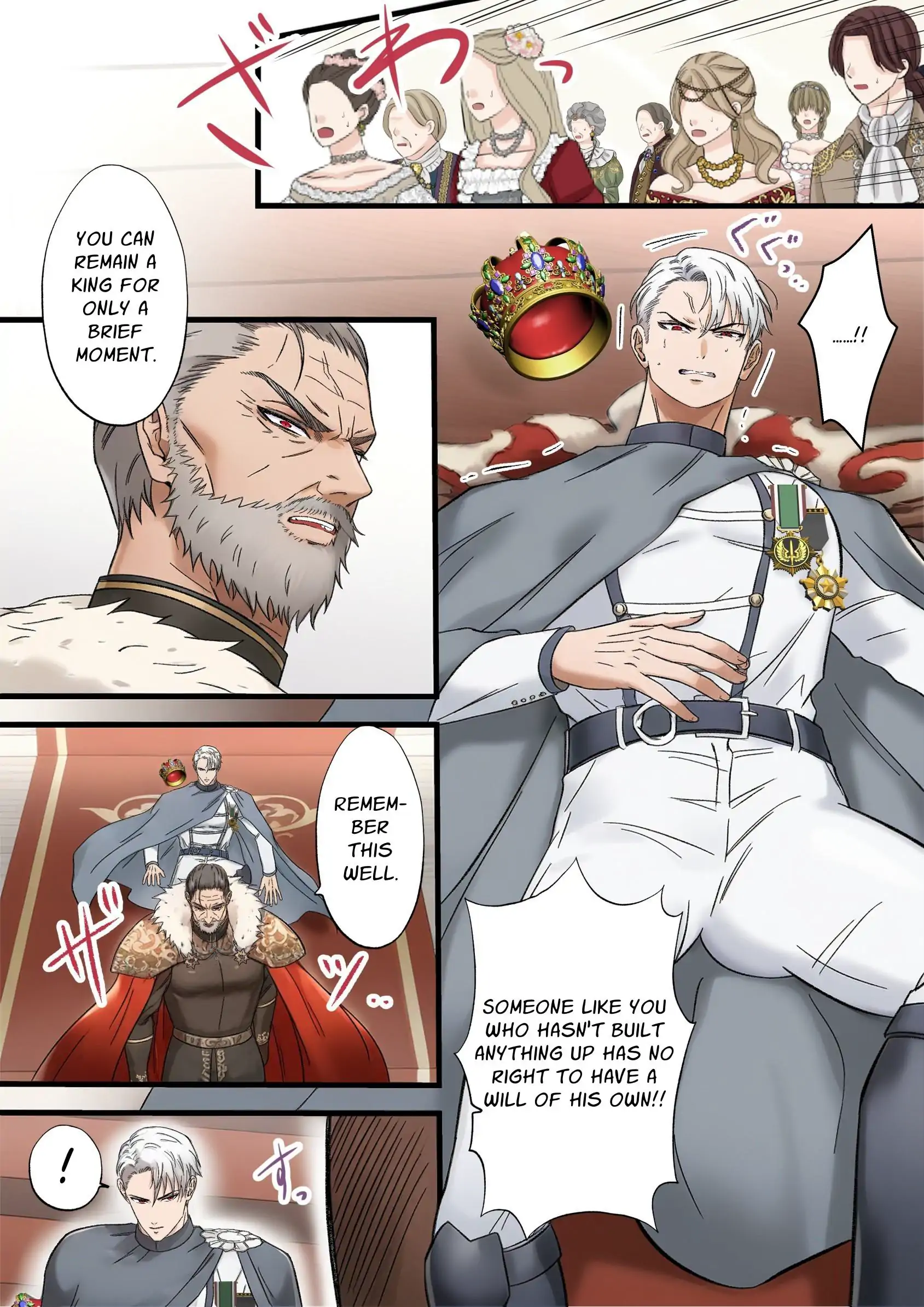 Noble Knight Turned Sex Slave - Part 3 (TW: non-con, incest) manhwa
